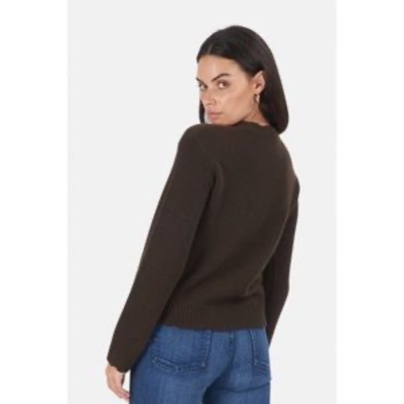 RTA Cedar Emma Cashmere Sweater Brown Large - Picture 2 of 15